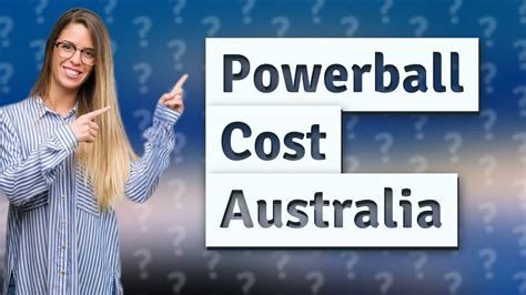 powerball cost per game australia.